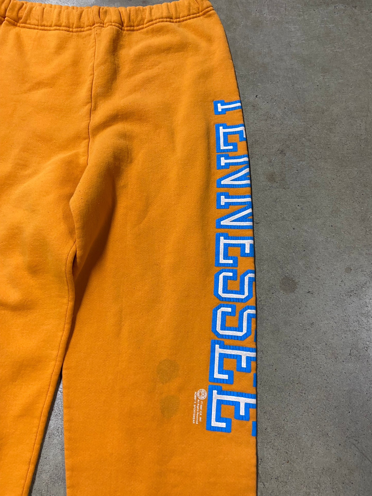 VTG 1987 Tennessee Vols Sweatpants Sz L