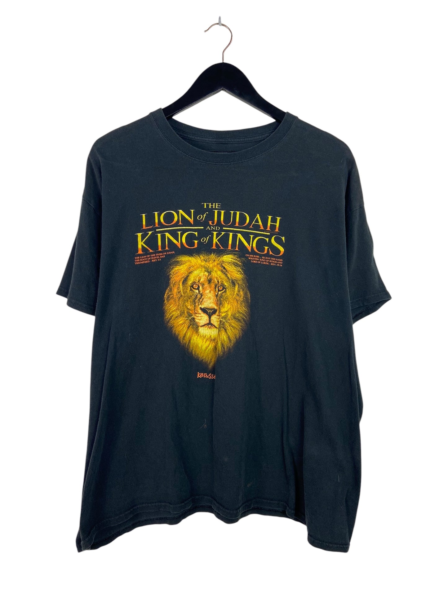 VTG Lion of Judah T-Shirt Sz XL