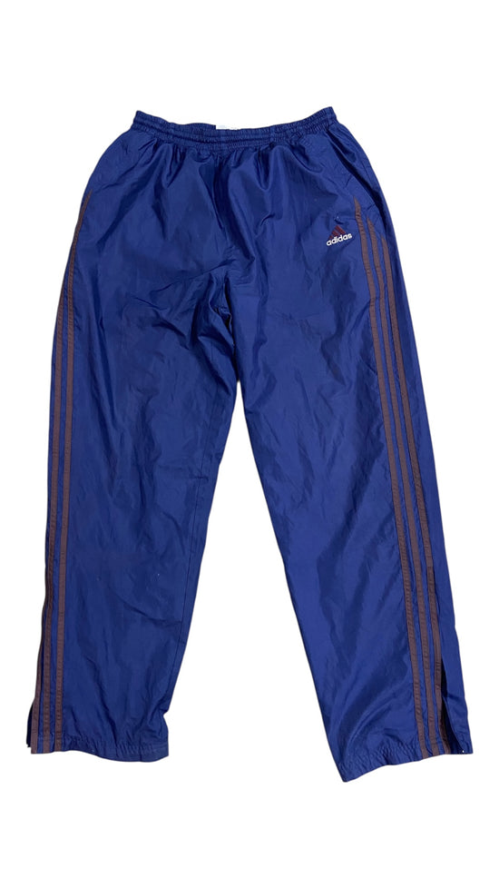VTG Adidas Blue/Maroon Track Pants Sz XL