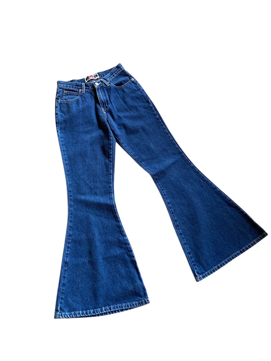 Y2K Rave For Real Flare Jeans Sz 28x30