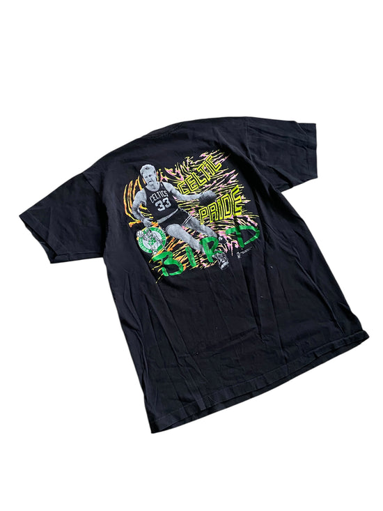 VTG Magic Johnson Larry Bird Tee Sz L