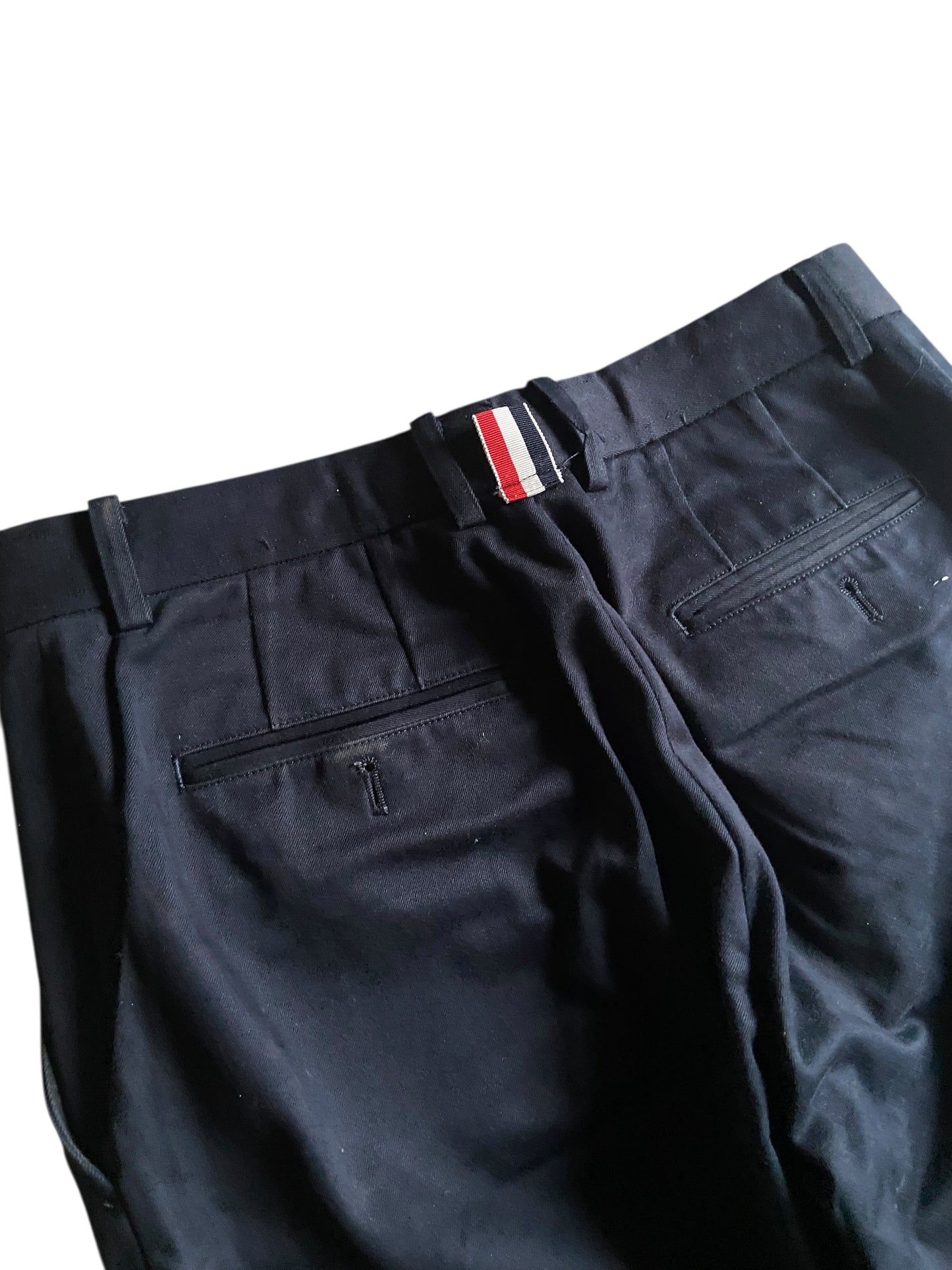 Thom Browne Navy Chino Pants Sz 32x32