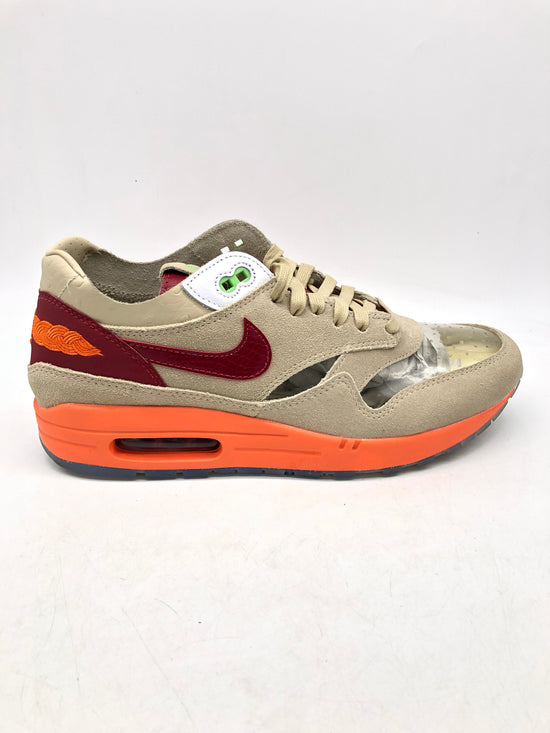 Preowned Nike Air Max 1 CLOT Kiss of Death (2021) Sz 9.5M/11W DD1870-100