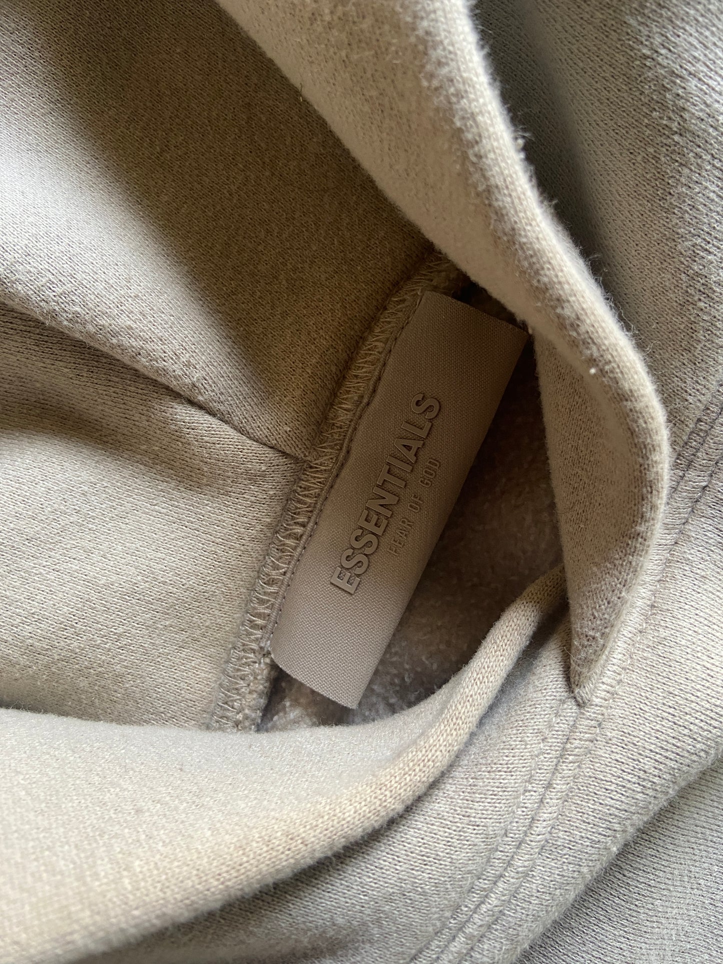 Fear Of God Essentials Tan Hoodie Sz 2XL/3XL