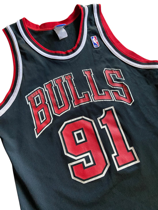 VTG Champion Chicago Bulls Dennis Rodman Jersey Sz M