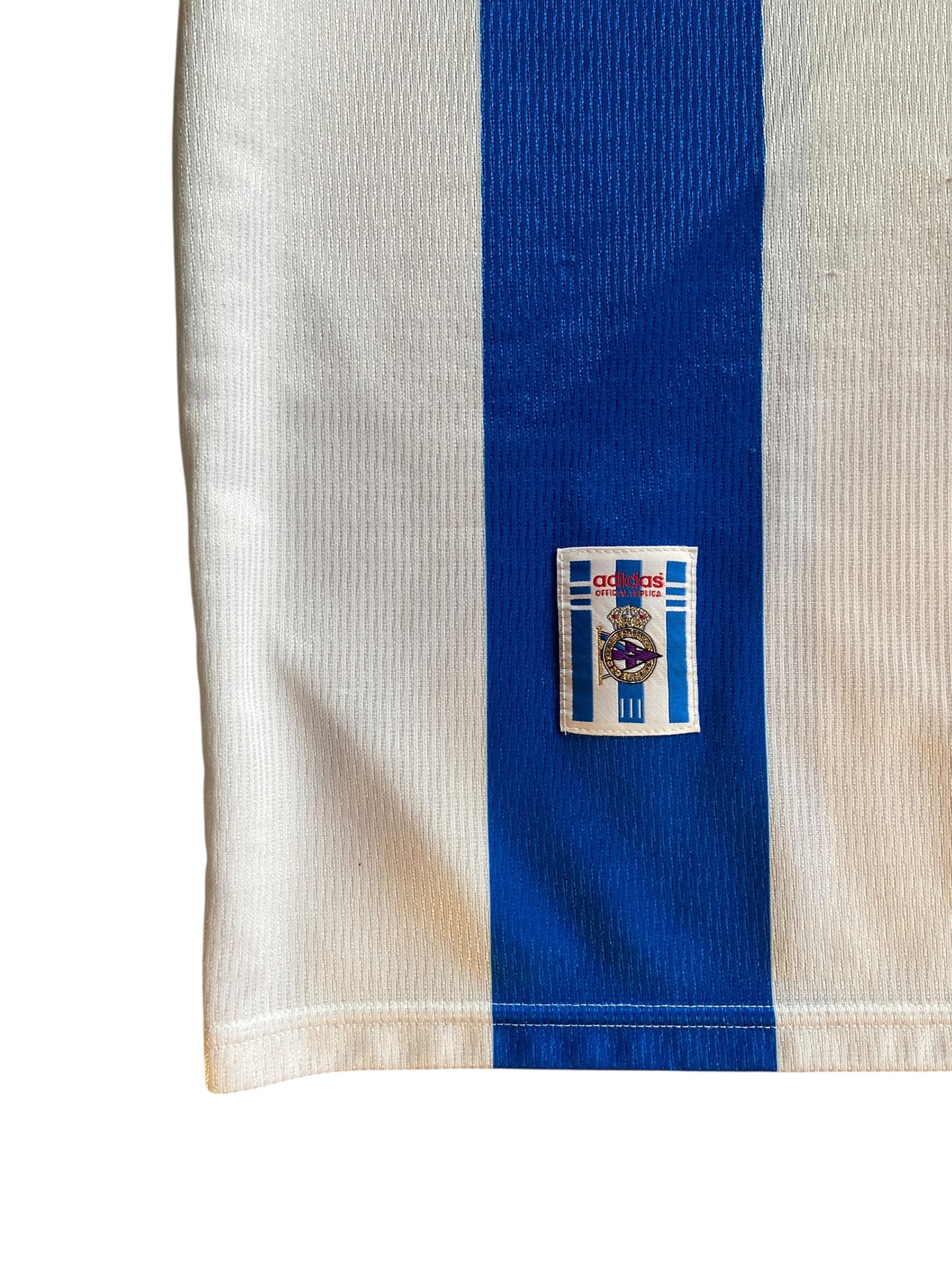 VTG Adidas Real Cub Deportivo La Coruna Soccer Jersey Sz XL