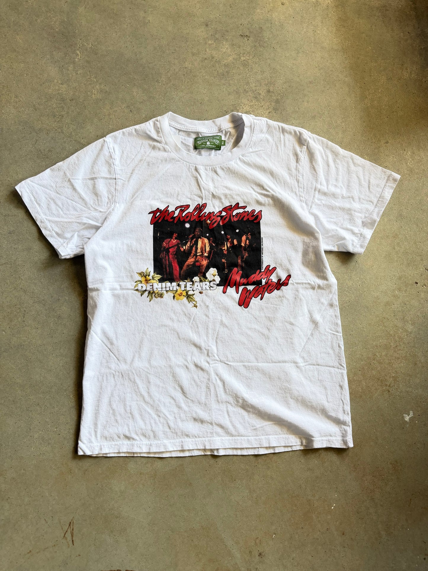 Denim Tears The Rolling Stones Muddy Waters Tee Sz XL