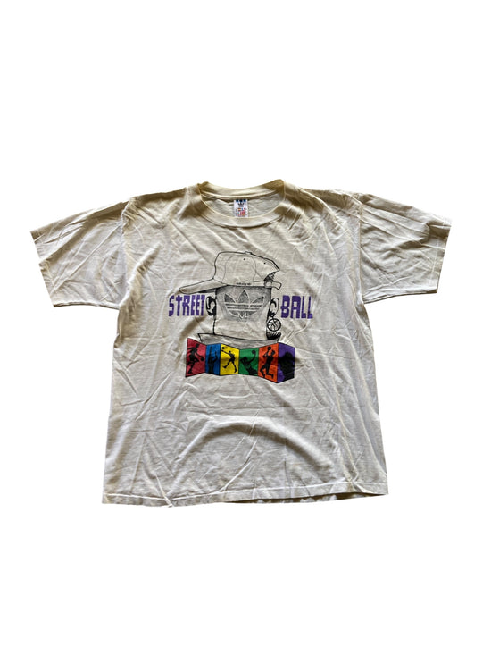 VTG Adidas Streetball Basketball Tee Sz L/XL