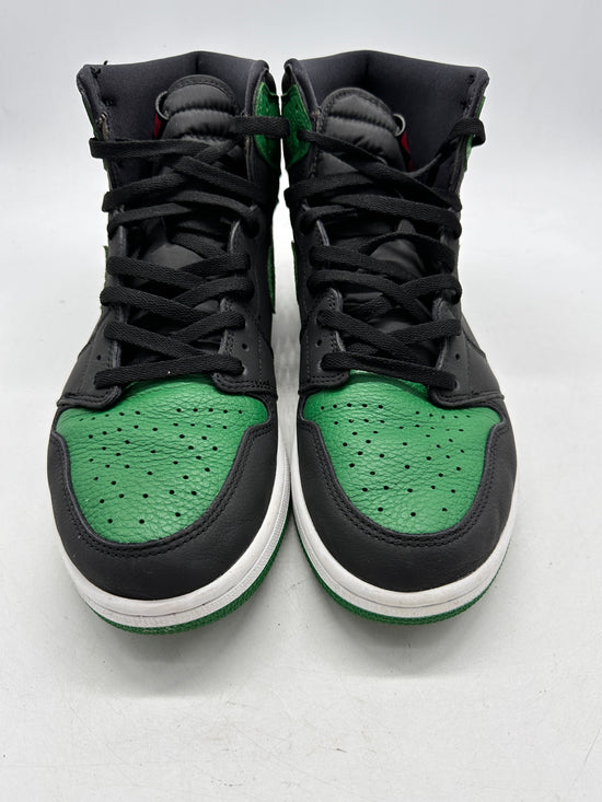 Preowned Jordan 1 Retro High Pine Green Black Sz 12M/13.5W 555088-030