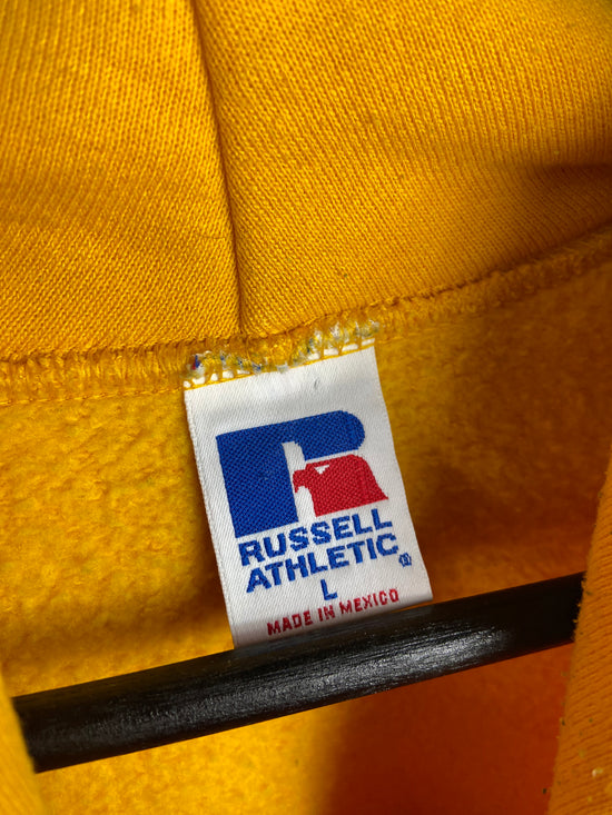 VTG Vanderbilt Russell Athletic Yellow Hoodie Sz L/XL