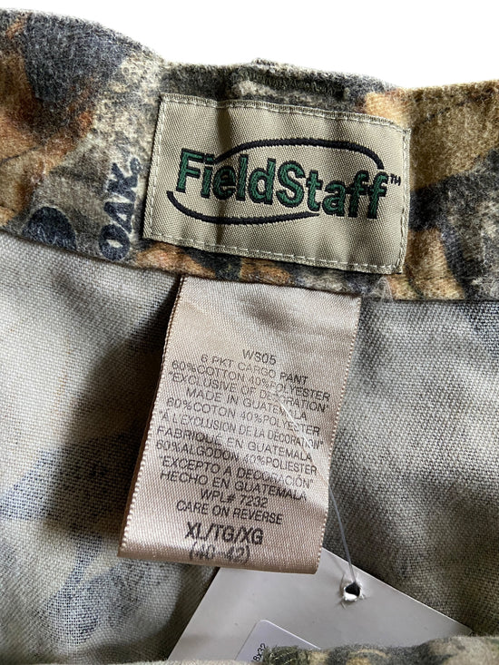 FieldStaff Mossy Oak Camo Cargo Pants Sz 42x32