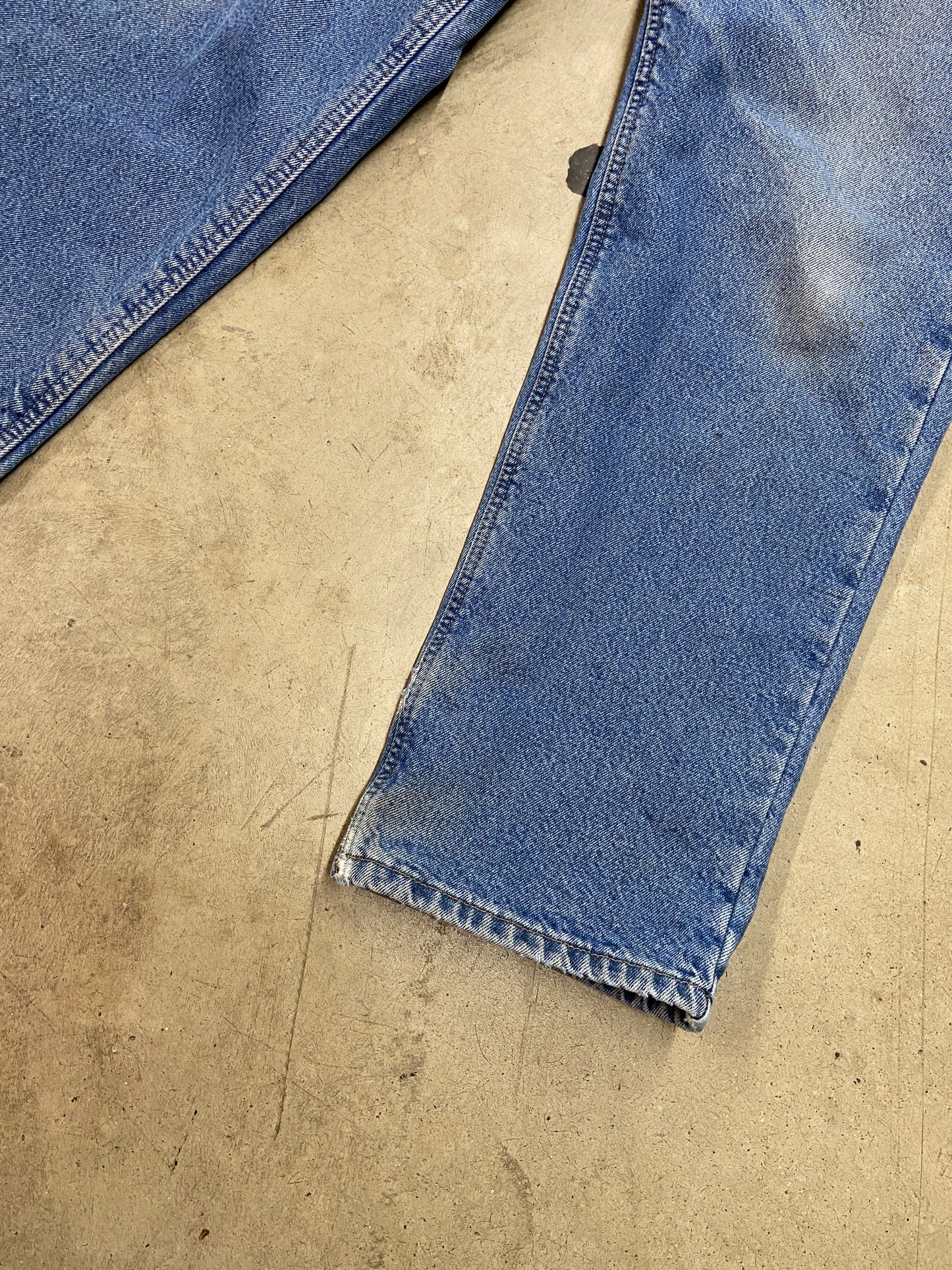 Carhartt Flannel Line Denim Jeans Sz 36x30