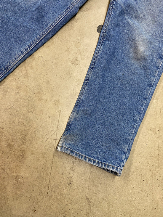 Carhartt Flannel Line Denim Jeans Sz 36x30