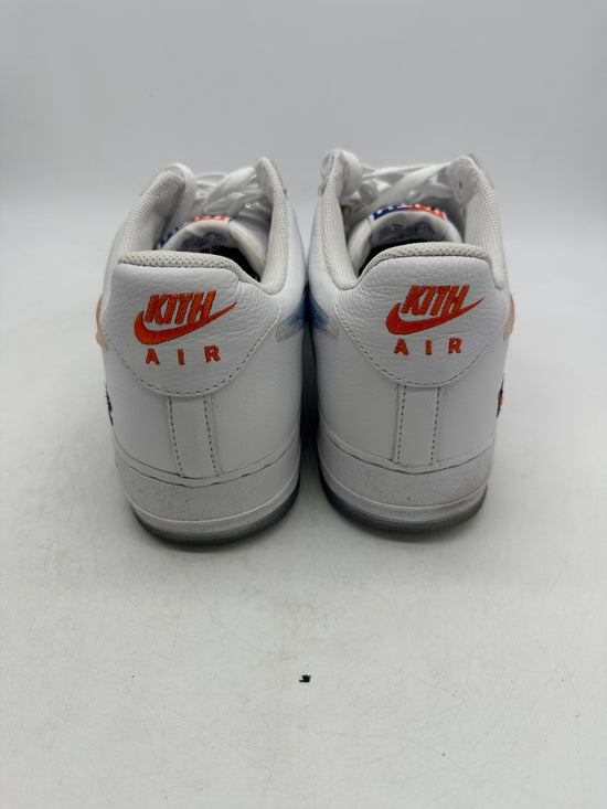 Preowned Nike Air Force 1 Low Kith Knicks Home Sz 11.5M/13W CZ7928-100