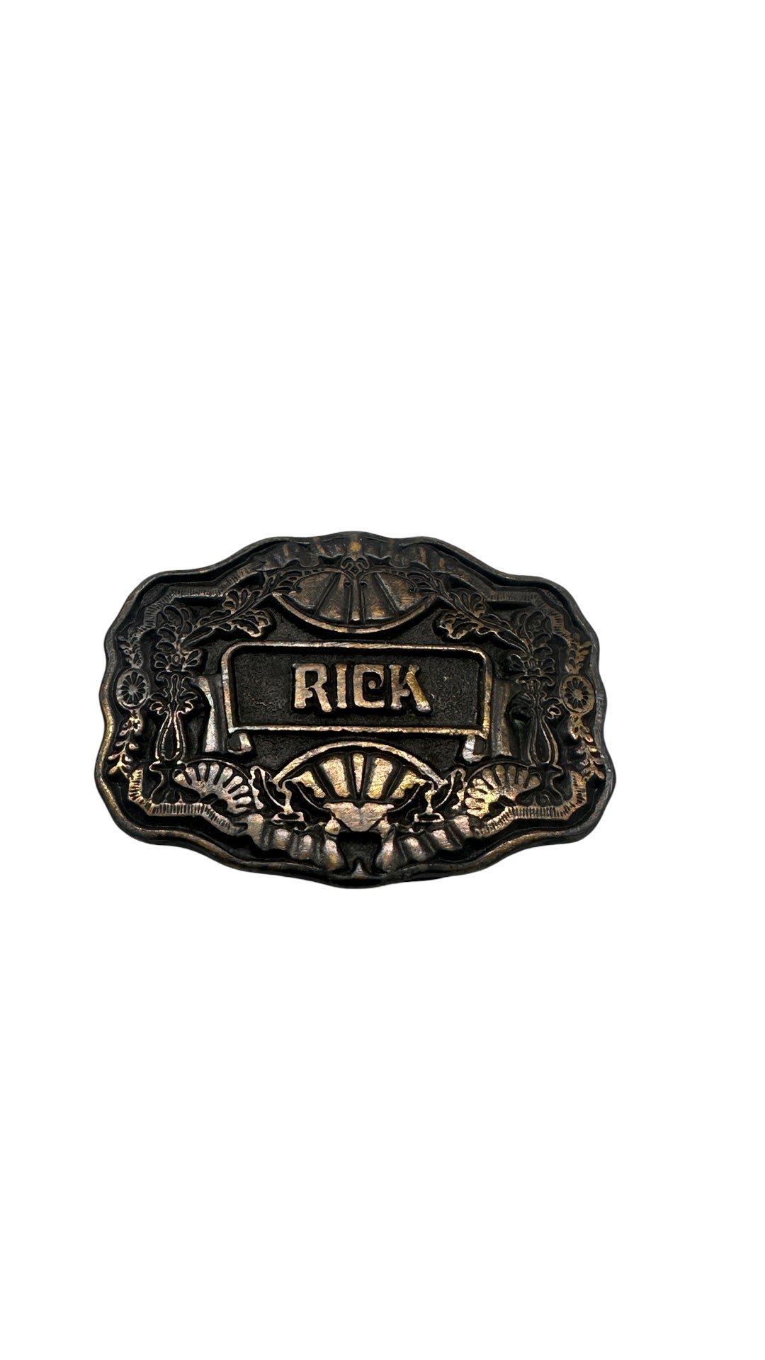 VTG Rick Floral Belt Buckle