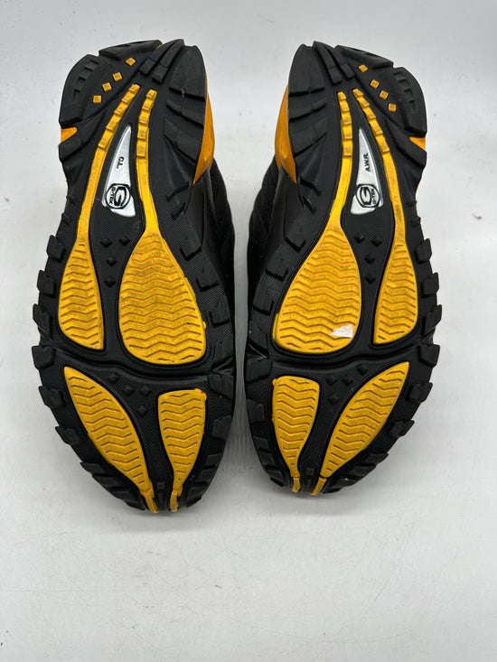 Preowned Nike Hot Step Air Terra Drake NOCTA Black Yellow Sz 11.5M/13W