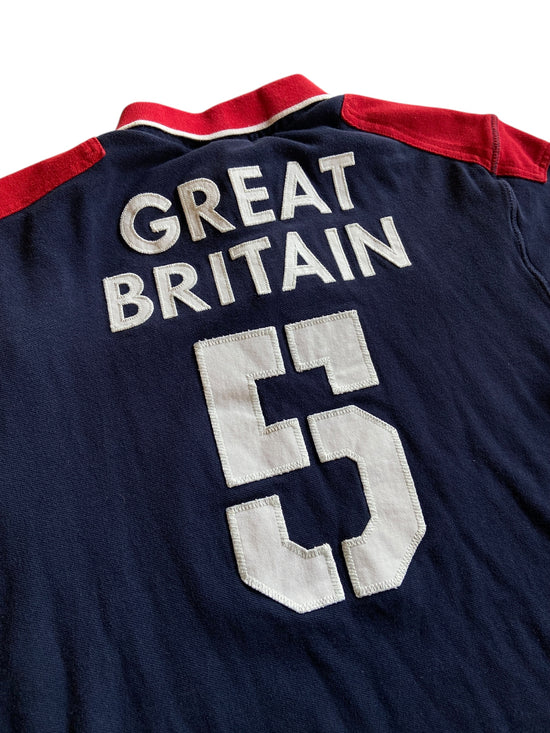 Y2K Polo Ralph Lauren Great Britain Cup Polo Sz XL