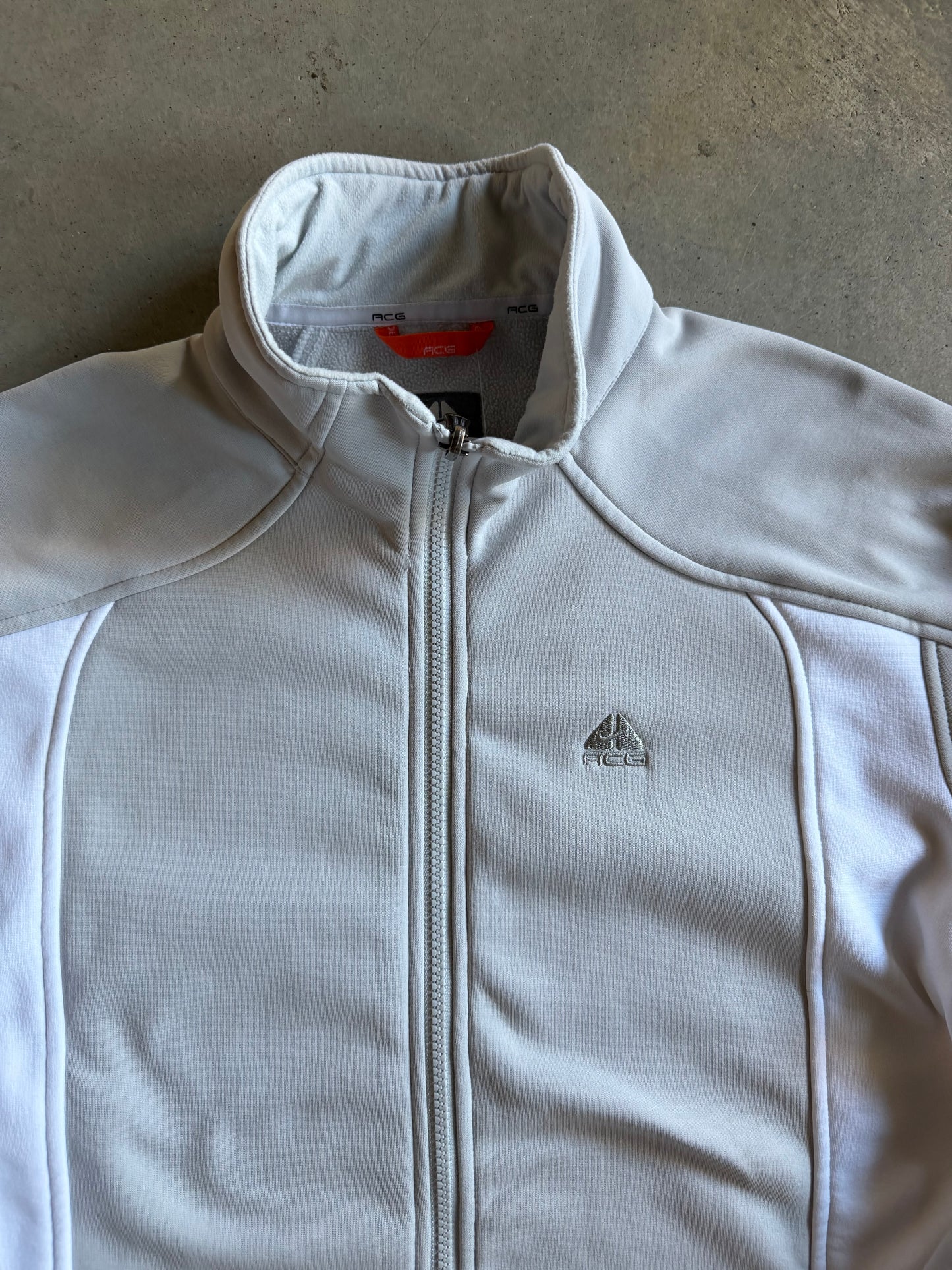 Y2K Nike ACG Grey Track Jacket Sz M