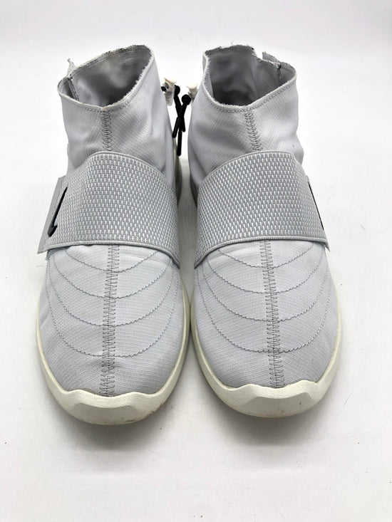 Preowned Nike Air Fear Of God Moccasin Pure Platinum Sz 10M/11.5W AT8086-001