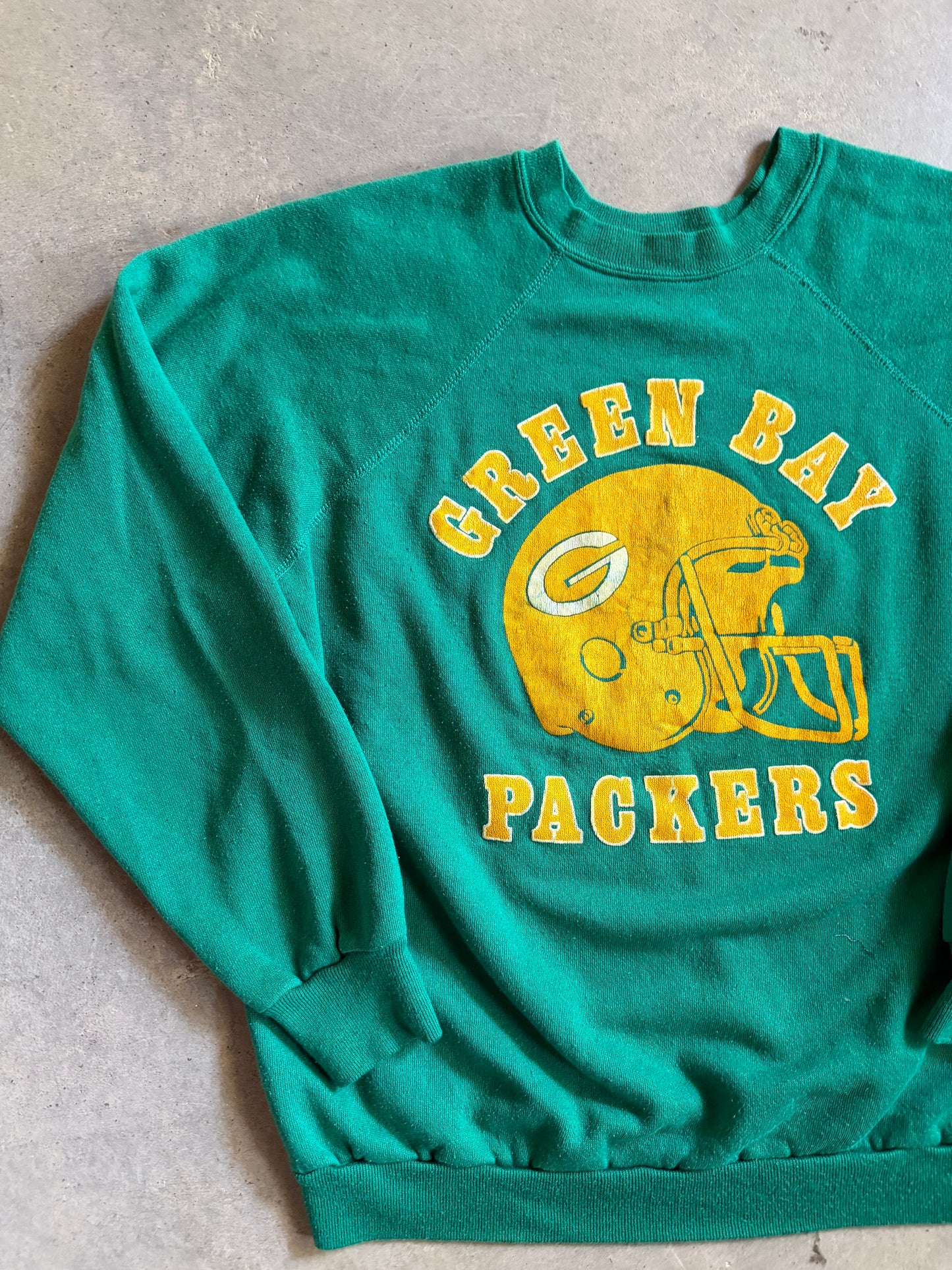 Vtg Green Bay Packers Sweater Sz L