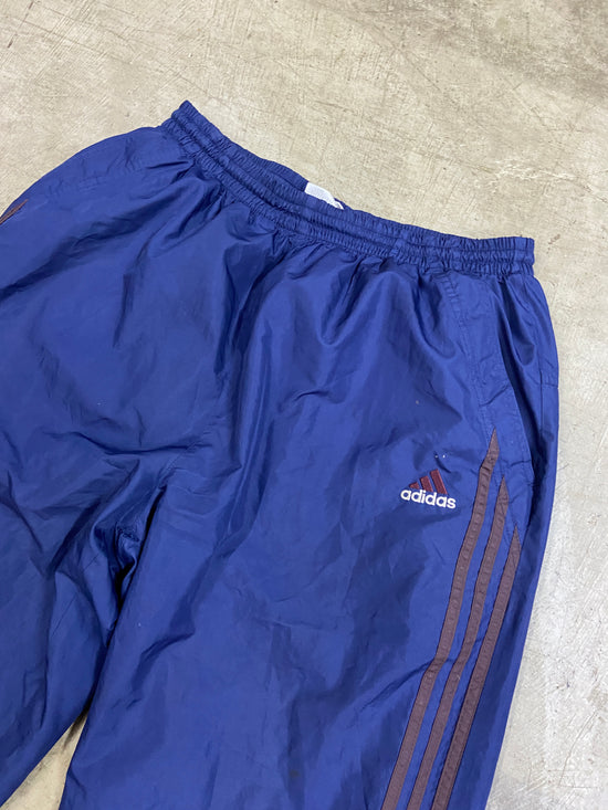 VTG Adidas Blue/Maroon Track Pants Sz XL