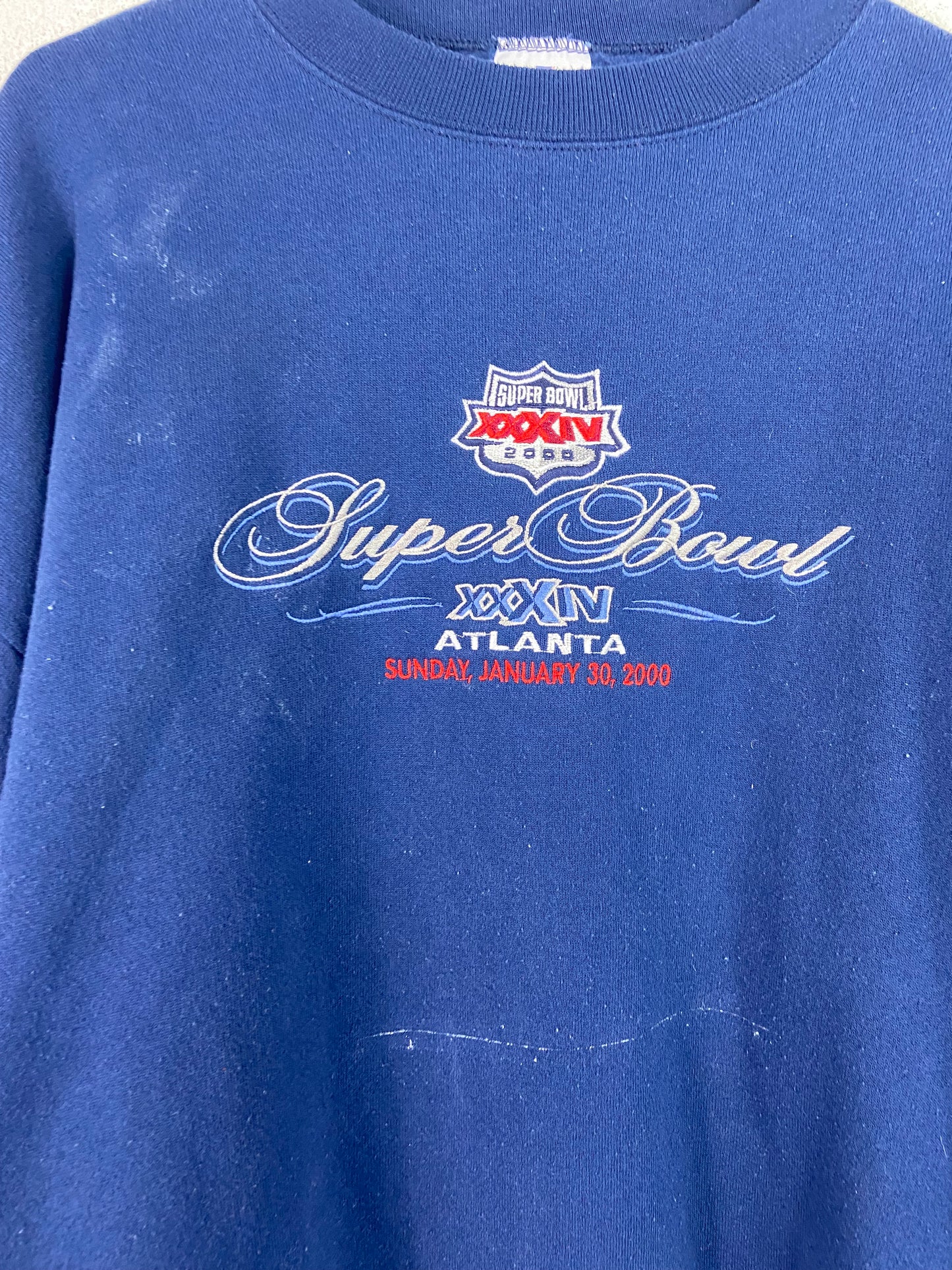 VTG Atlanta Superbowl Crewnecks Sz XL