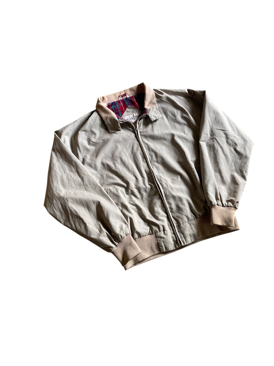 VTG Field & Stream Khaki Harrington Jacket Sz L