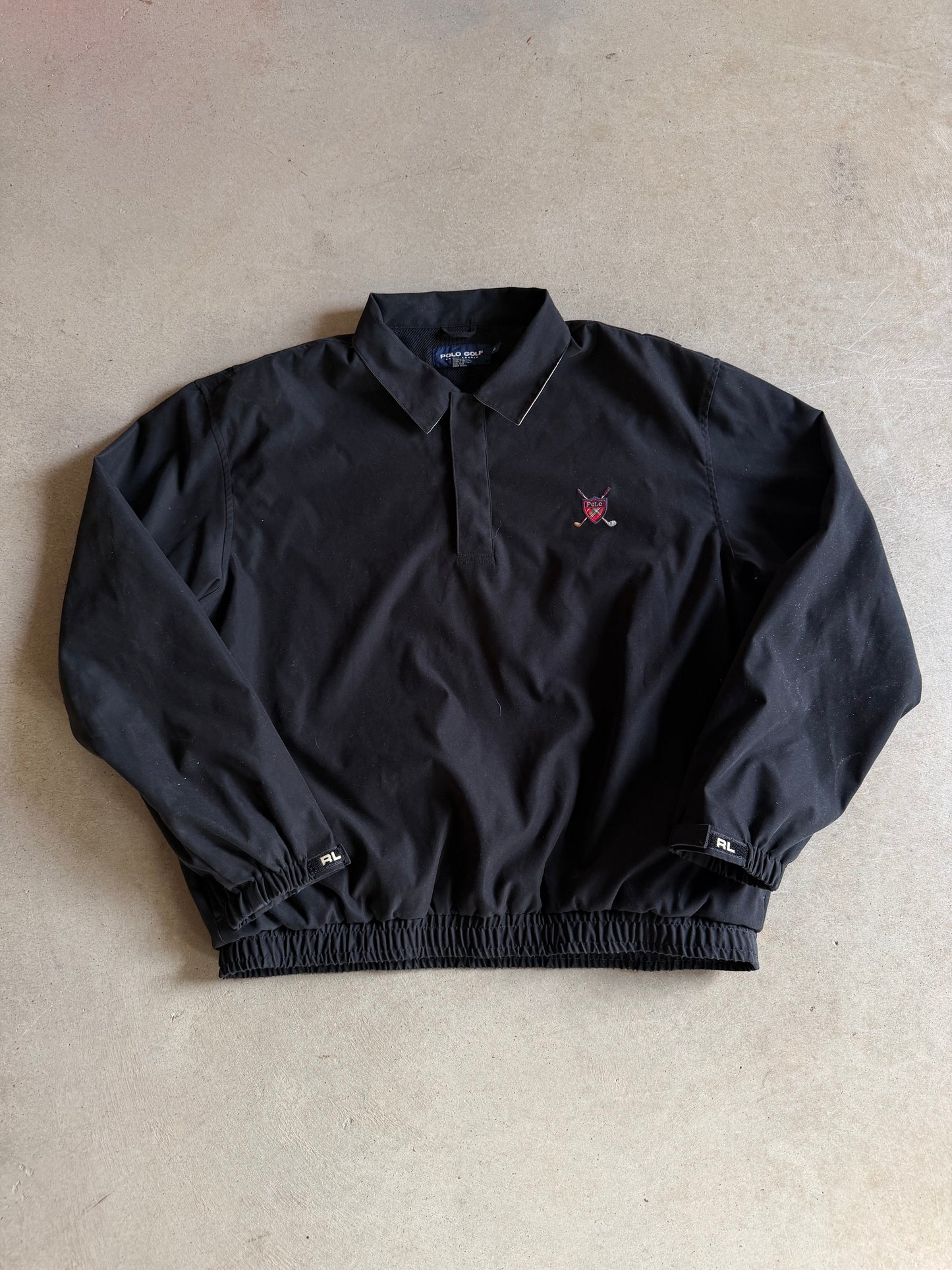VTG Polo Golf Pullover Jacket Sz L
