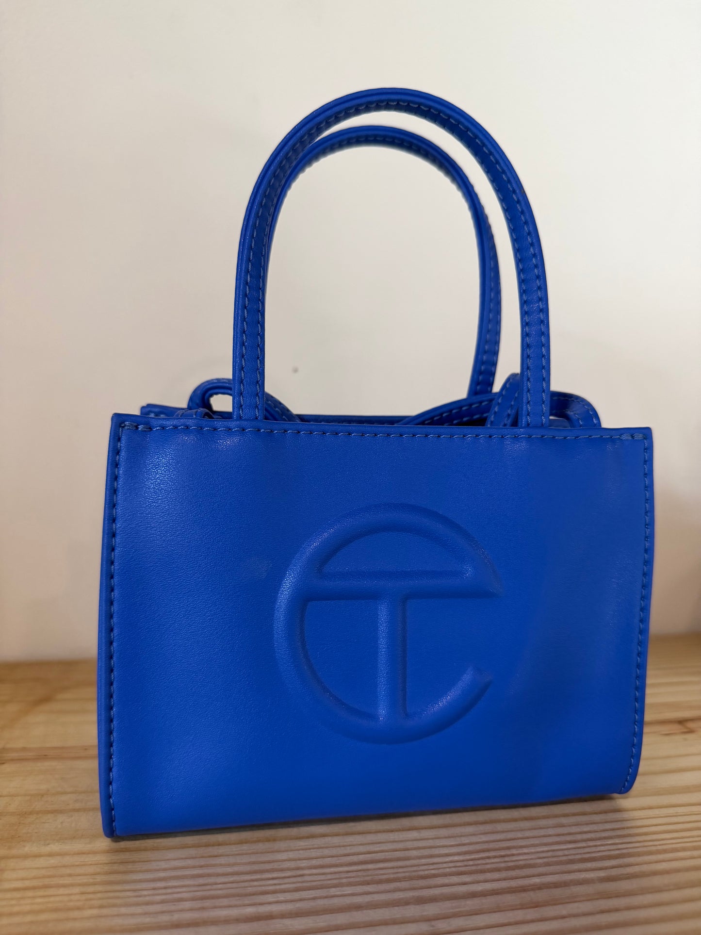 Telfar Mini Blue Bag