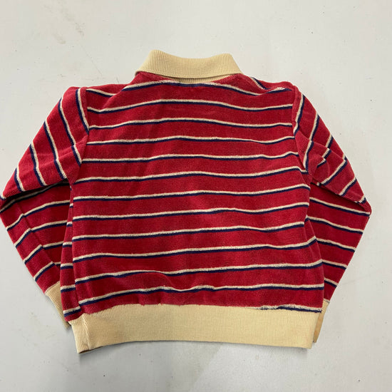 VTG Velour Fleece Rugby Shirt Sz 4T