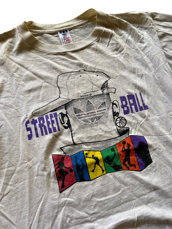VTG Adidas Streetball Basketball Tee Sz L/XL