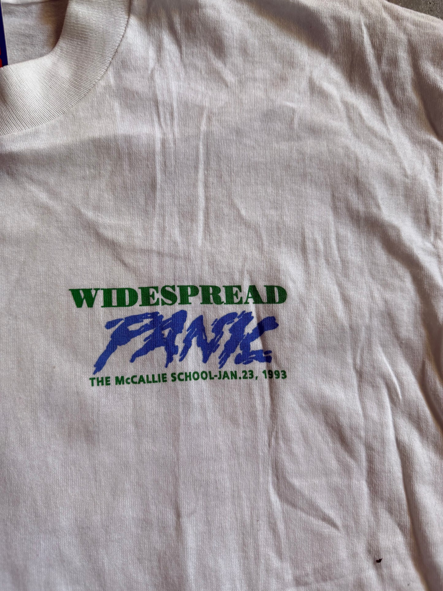 VTG Widespread Panic & White Buffalo Tee Sz XL