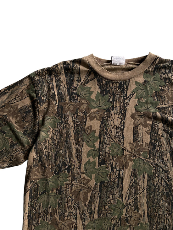 VTG Horizon Camo Leaf Tee Sz M/L