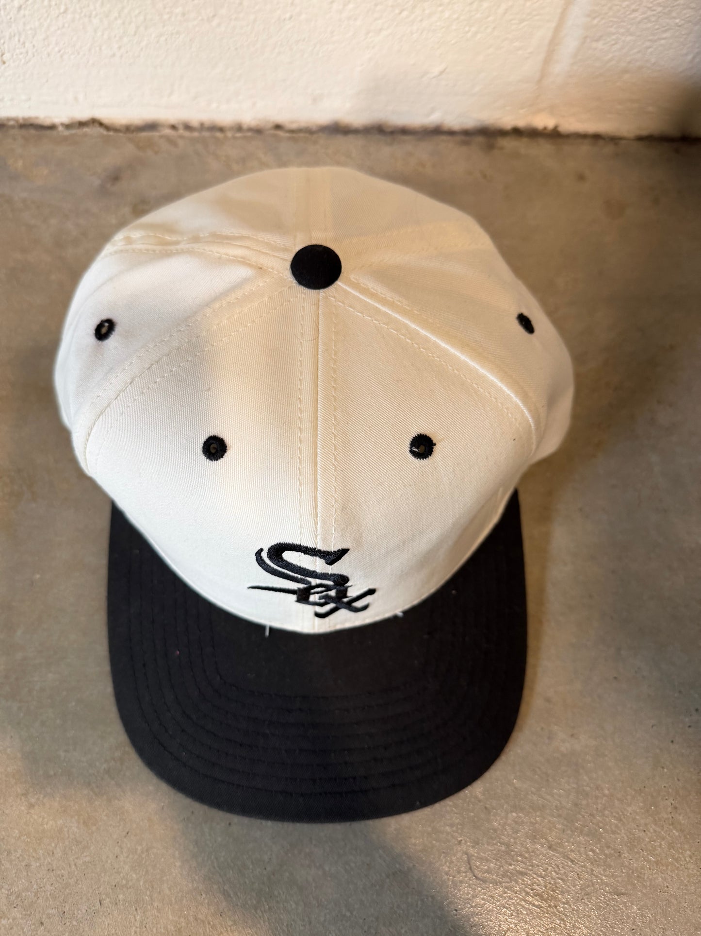 VTG Chicago White Sox Plain Logo Twins Hat