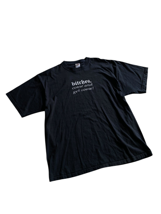 Y2K "Come and Get Some" Text Tee Sz XXL