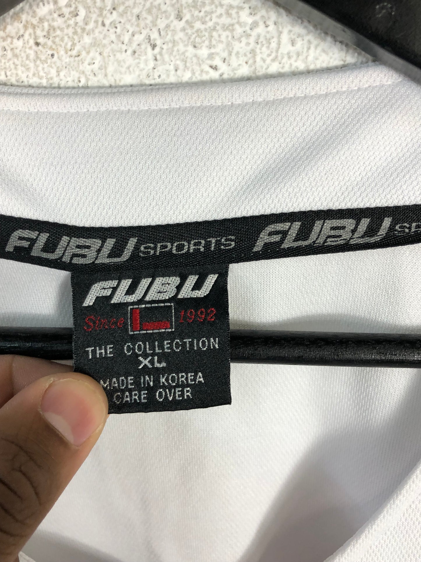 VTG Y2k Fubu The Collection Baseball Jersey Sz XL