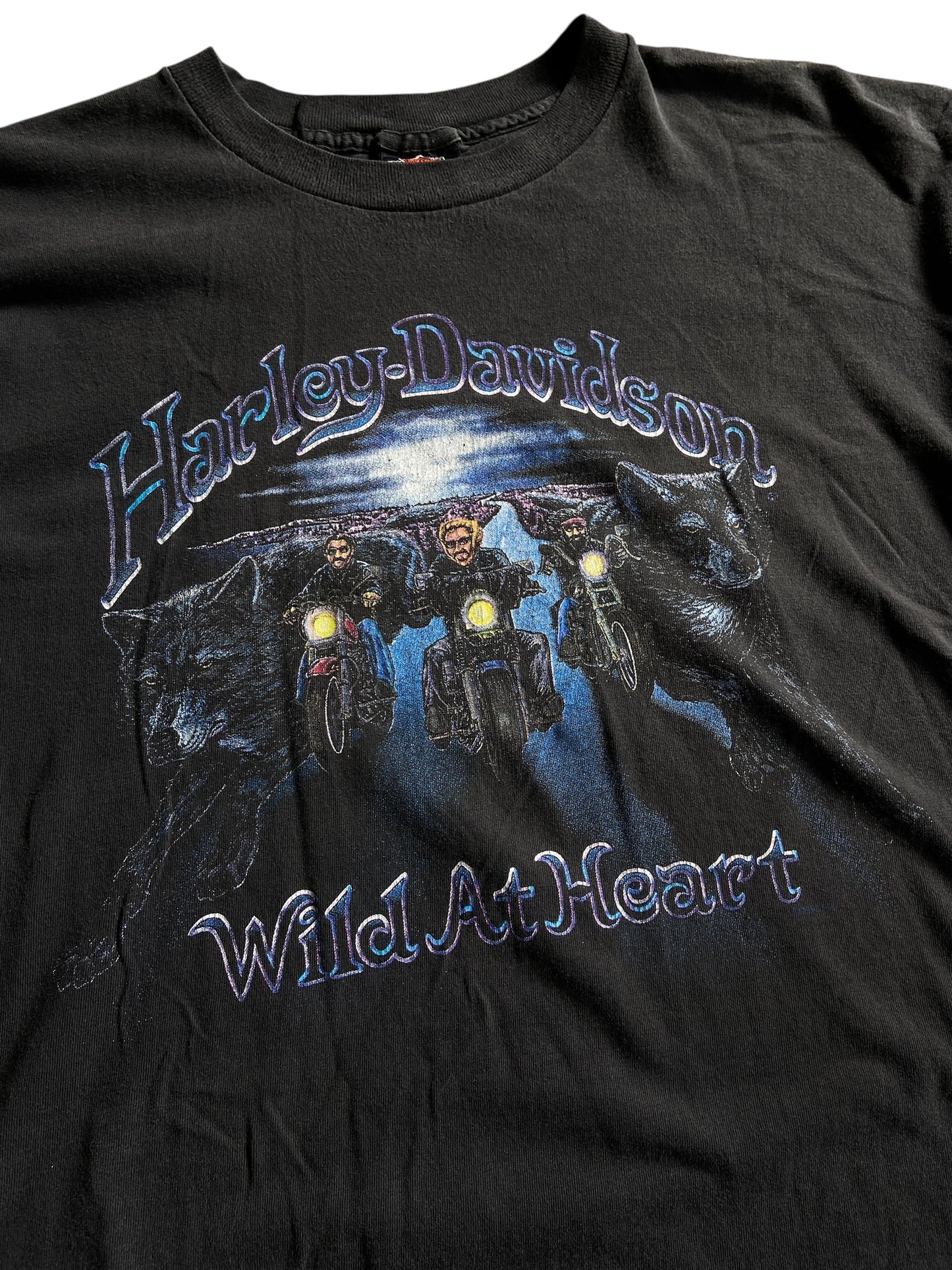 VTG Harley Davidson Wild at Heart Tee Sz XXL