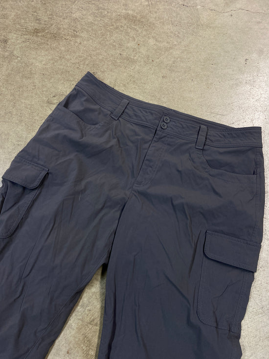 VTG Wmns Eddie Bauer Outdoor Hiking Cargo Capris Sz 14