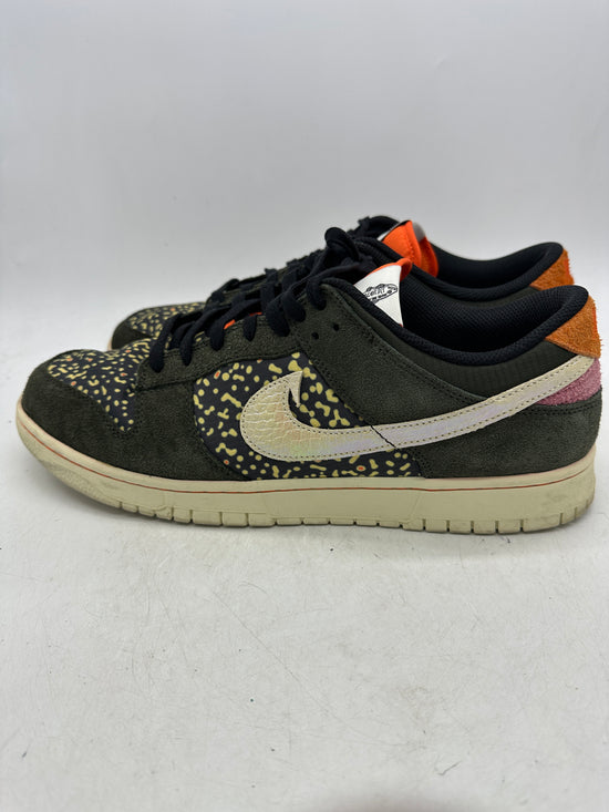 Preowned Nike Dunk Low SE Gone Fishing Rainbow Trout Sz 13M/14.5W FN7523-300