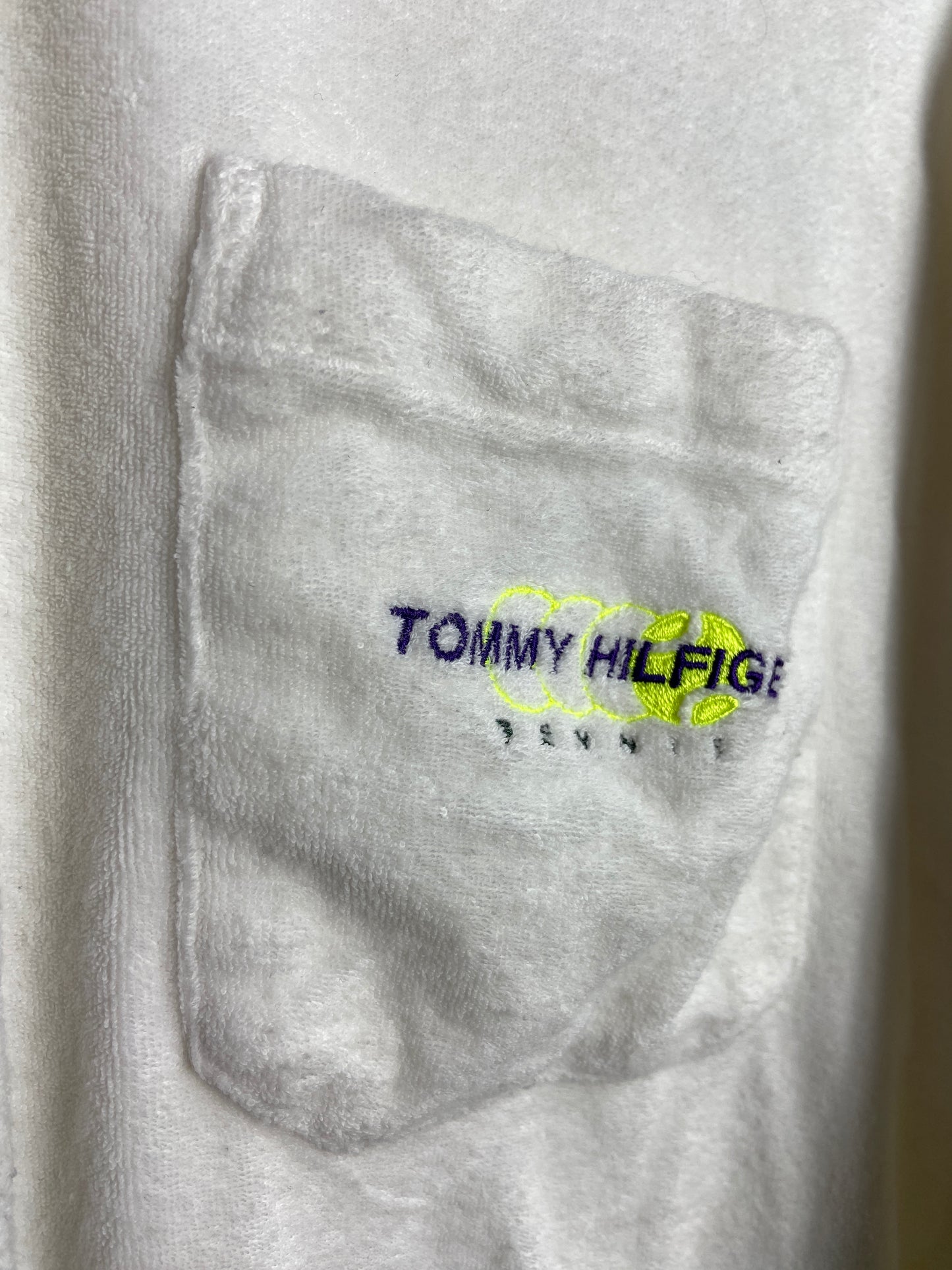 VTG Tommy Hilfiger Tennis L/S Button Up Shirt Sz XL/XXL