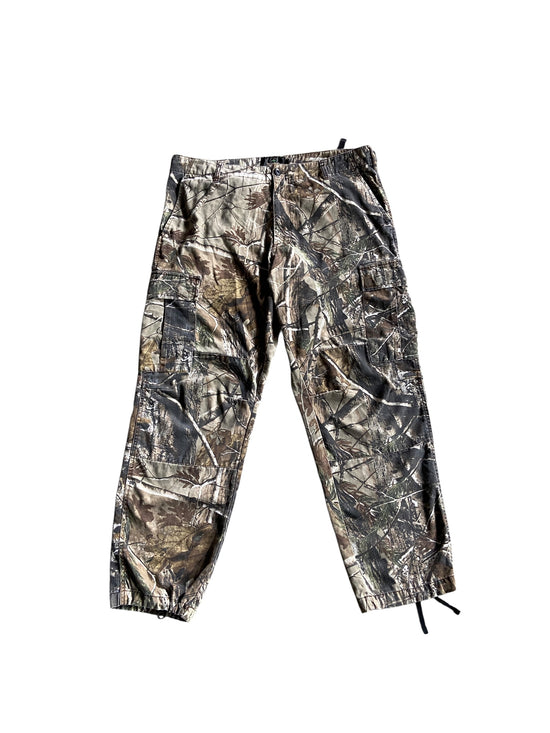 Red Head Woodland Camo Cargo Pants Sz 38x31
