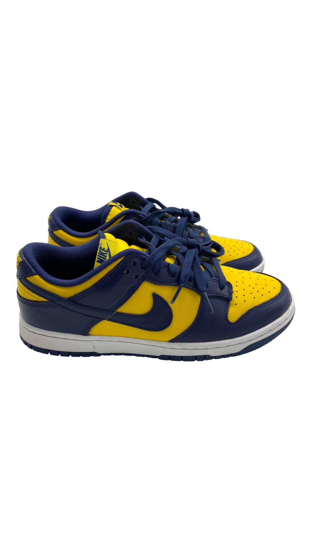 Preowned Nike Dunk Low Michigan (2021) Sz 8.5M/10W