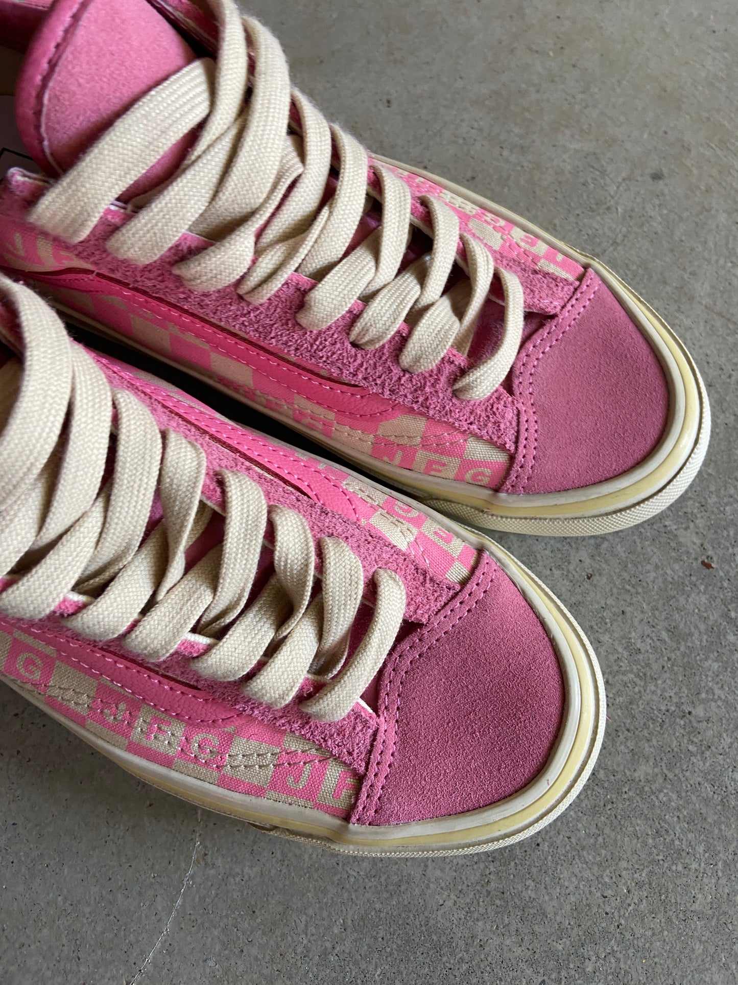 Preowned Vans Joe Freshgoods x OG Style 36 LX 'Honeymoon Stage - Pink' Sz 7.5M