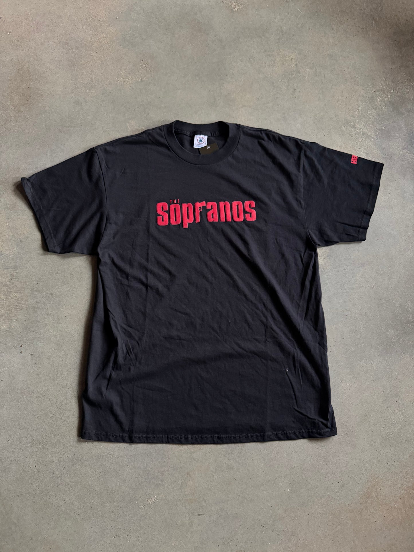 VTG Sopranos Puff Print Promo Tee Sz XL