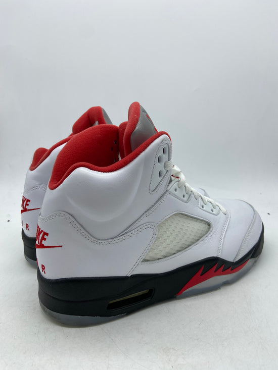 Preowned Jordan 5 Retro Fire Red Silver Tongue (2020) Sz 9M/10.5W - DA1911-102