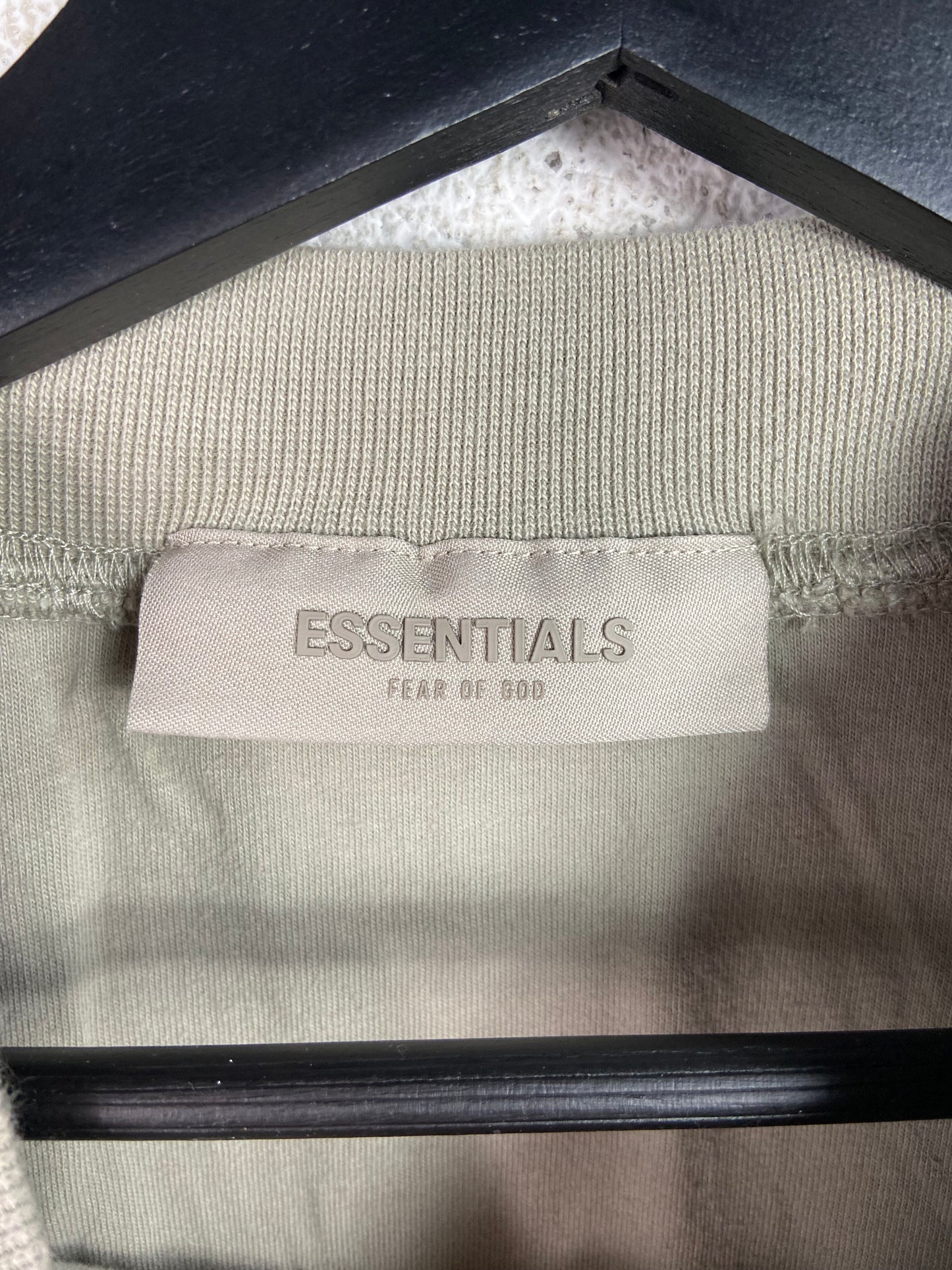 Fear of God Essentials S/S Waffle Sweatshirt Sz XL