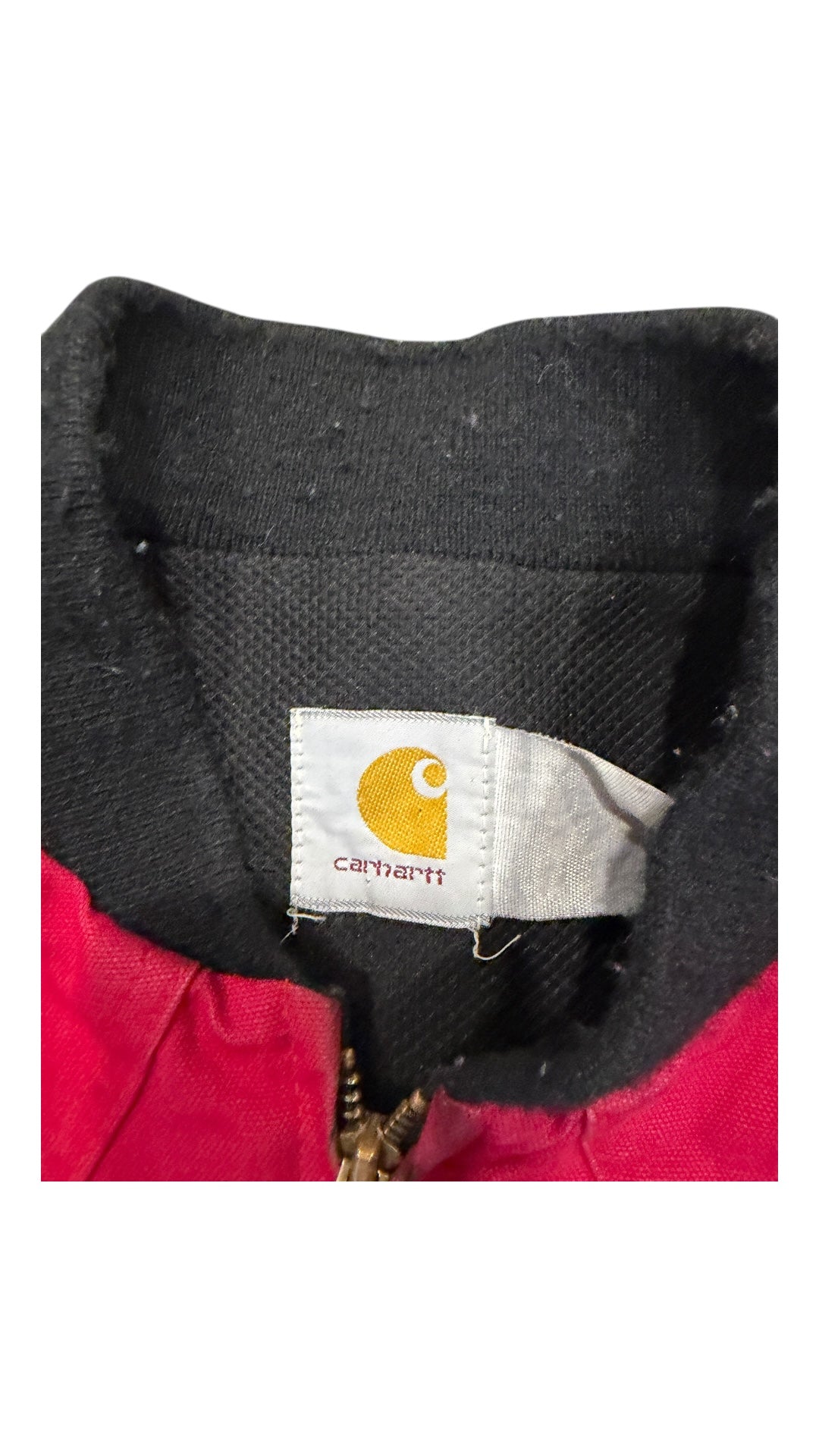 VTG Carhartt Red "Beefalo" Jacket Sz L