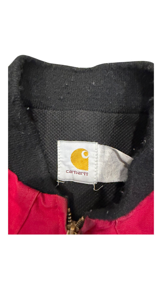 VTG Carhartt Red "Beefalo" Jacket Sz L