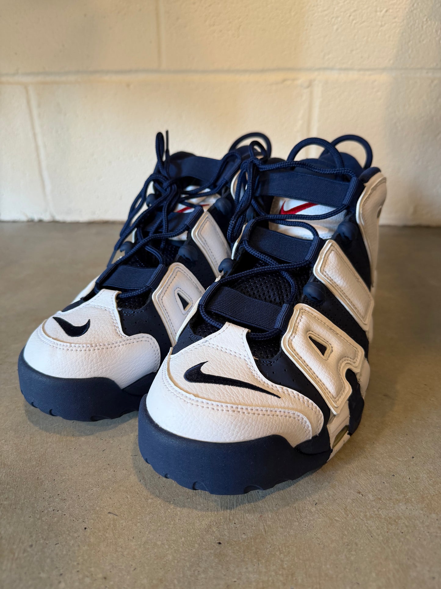 Preowned Nike Air Uptempo Olympic 2020 Sz 12M/13.5W