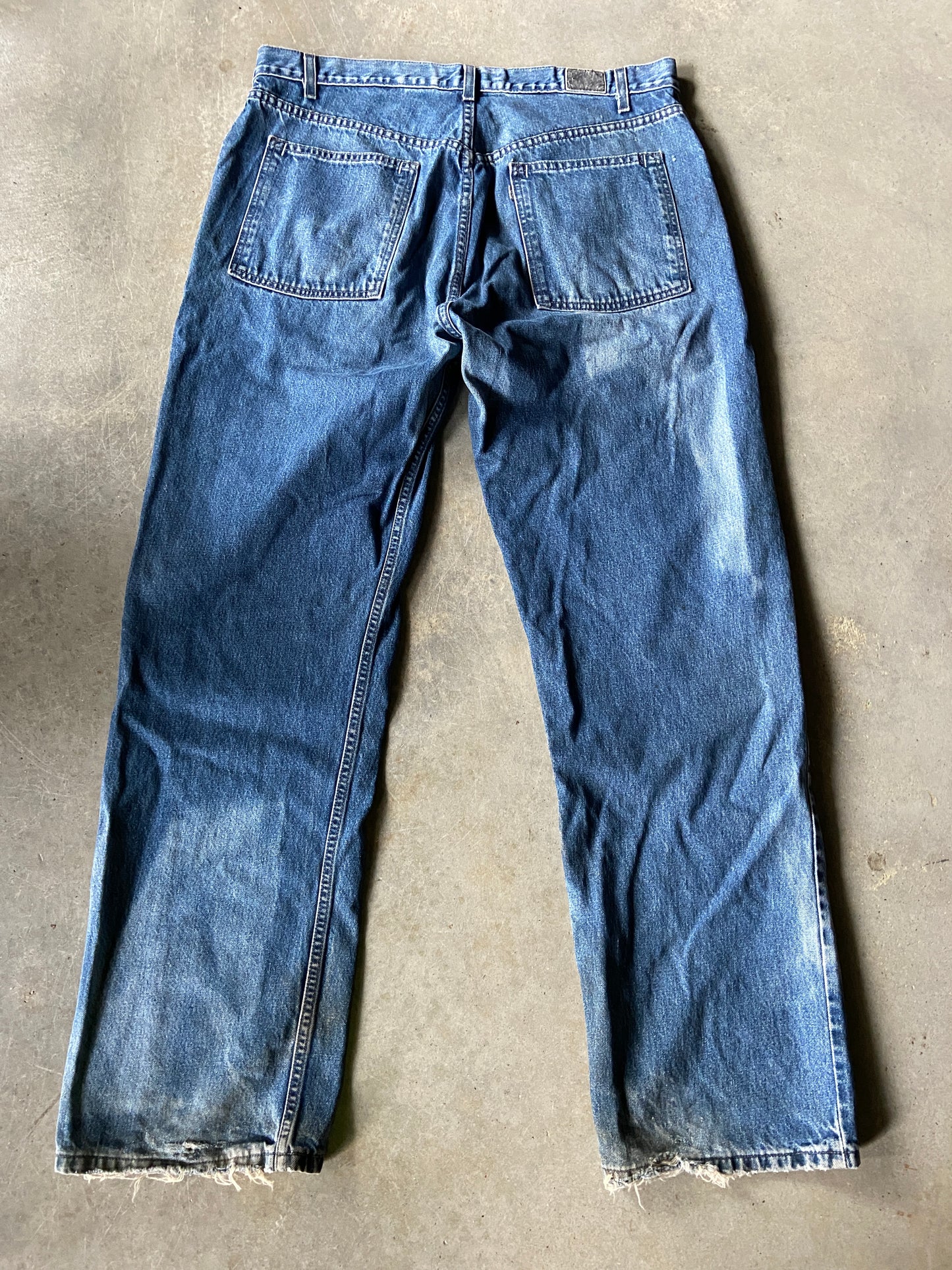 VTG Levi's Silvertab Denim Jeans Sz 36x33